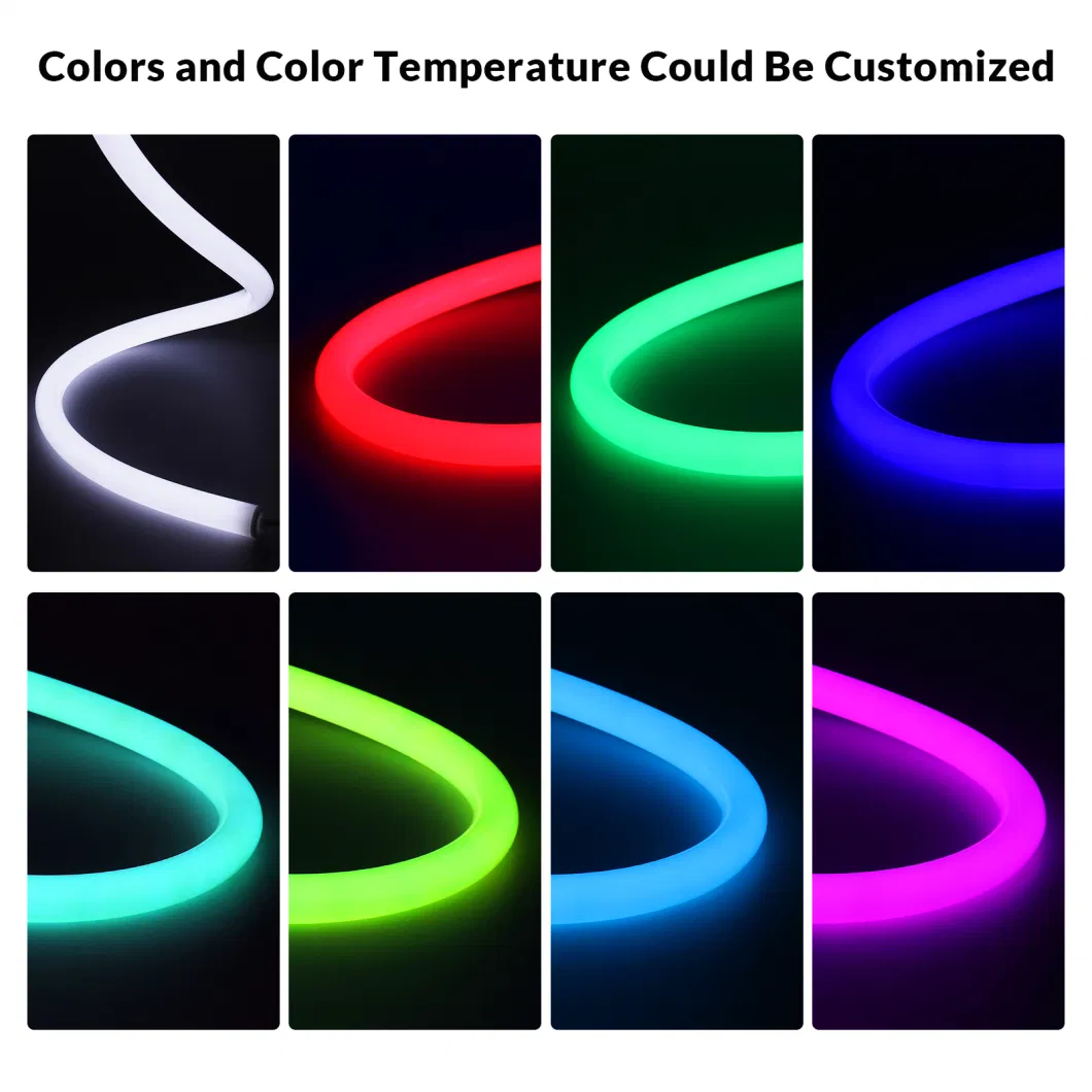 LED Neon Light LED Strip Light 360 Degree Neon Flex Tube Light Ceiling Light