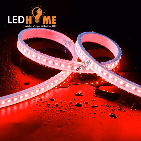 IP67 Tubo de silicone flexível à prova d'água Luzes de tira LED de luz de corda flexível de néon