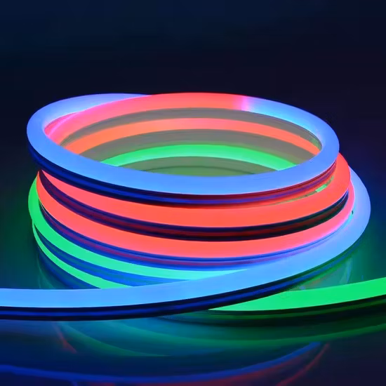 Luz de tira flexível de néon LED